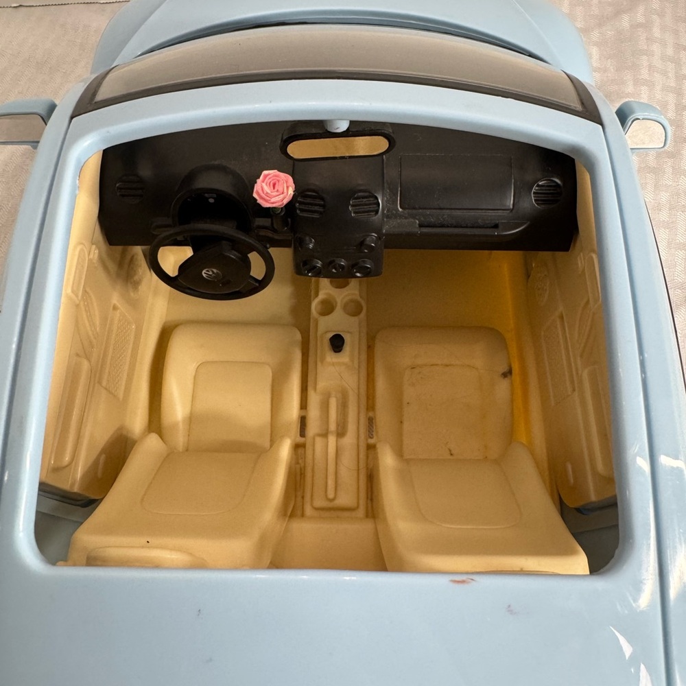 Barbie Light Blue Convertible Car - Picture 4 of 7